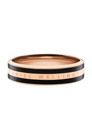 Prstienok Daniel Wellington Emalie Ring Black 60