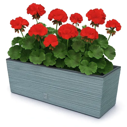 ProsperPlast Kvetináč FURU CASE | betón 58 cm