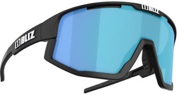 Bliz Fusion 52105-10 Matt Black/Smoke w Blue Multi plus Spare Jawbone White Cyklistické okuliare