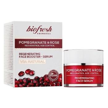 Bio Fresh Cosmetic regeneračné pleťové sérum Pomegranate & Rose 30ml