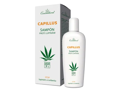 Cannaderm CAPILLUS - šampón proti lupinám 150ml