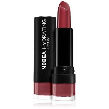 NOBEA Day-to-Day Hydrating Lipstick hydratačný rúž odtieň Burgundy #L14 4,5 g