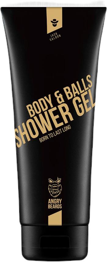 ANGRY BEARDS Sprchový gél Jack Saloon 230 ml