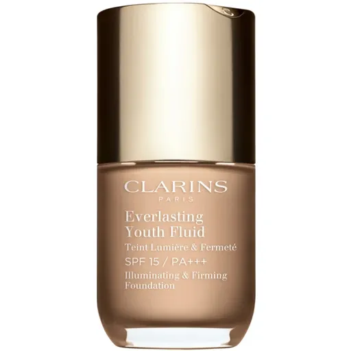 Clarins Everlasting Youth Fluid Foundation rozjasňujúci make-up SPF 15 odtieň 108 Sand 30 ml