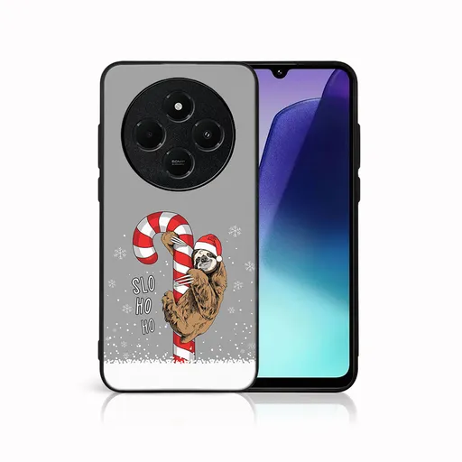 MY ART Kryt s vianočným dizajnom Xiaomi Redmi 14C / Poco C75 CANDY (076)