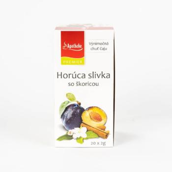 Apotheke Horká švestka se skořicí čaj 20 x 2 g