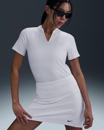 Nike Dri-Fit Tour Blade Jacquard Womens White/Black L Polo košeľa