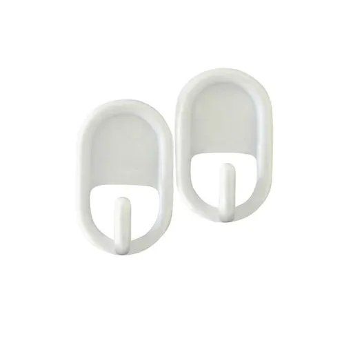 Plastové samolepiace háčiky TORO 2ks