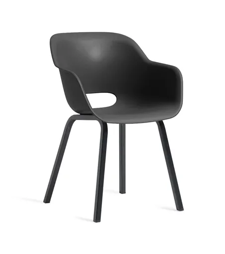 KETER Záhradné stoličky NONO | grafit 2 kusy