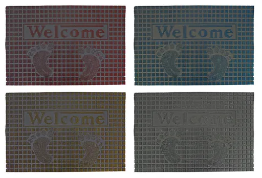 MAKRO - Rohož Welcome 40x60cm, rôzne farby, guma