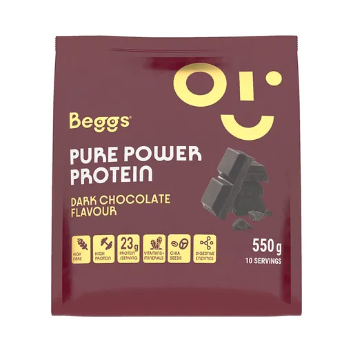 BEGGS Pure Power Protein Dark Chocolate 550 g