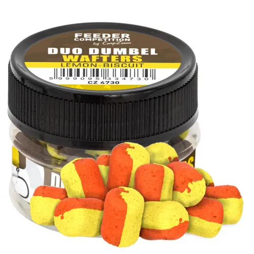 Carp zoom duo dumbels wafters 8x12 mm 15 g - mango broskyňa