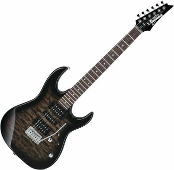 Ibanez GRX70QA-TKS Transparent Black Burst Elektrická gitara