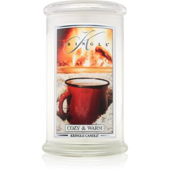 Kringle Candle Cozy & Warm vonná sviečka 624 g