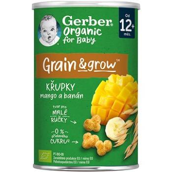 GERBER Organic chrumky s mangom a banánom 35 g (8445290301482)