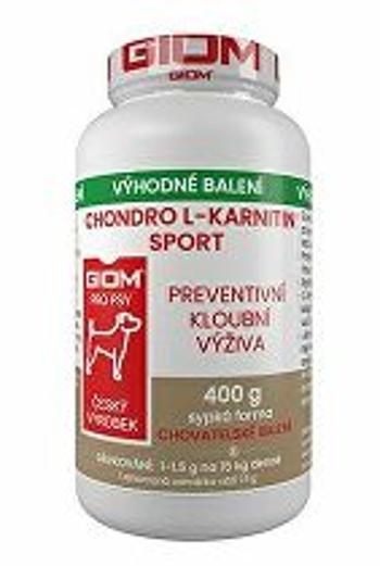 Giom S dog Chondro L-karnitín SPORT 400g plv