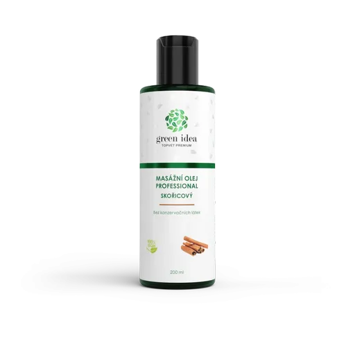 Škoricový masážny olej 200 ml - Green idea