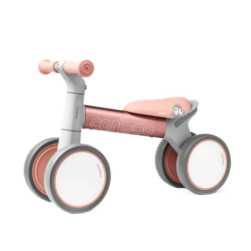 Odrážadlo MOVINO Cariboo® TEAM, ružovo-šedé