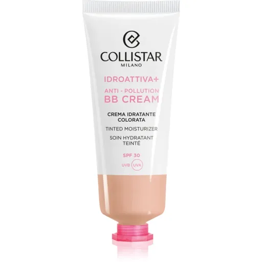 Collistar Face IDROATTIVA+ Tinted Moisturizer tónujúci hydratačný krém SPF 30 odtieň 1 Light 50 ml