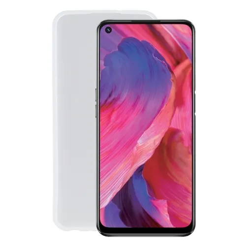 Silikónový kryt pre Oppo A74 priehľadný matný