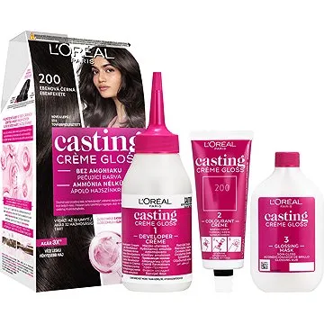LORÉAL CASTING Creme Gloss 200 ebenová čierna (3600521334720)