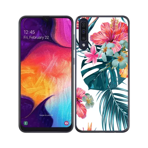 PROTEMIO MY ART Ochranný kryt Samsung Galaxy A50 JUNGLE (052)