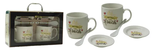 MAKRO - Sada priateľská 2ks, keramická