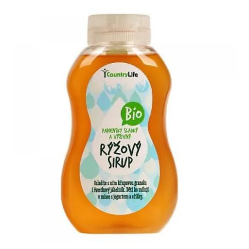 COUNTRY LIFE Ryžový sirup BIO 250 ml