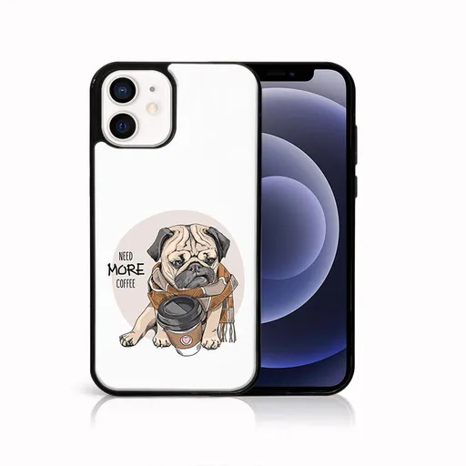 MY ART Ochranný obal pre Apple iPhone 12 mini MORE COFFEE (184)