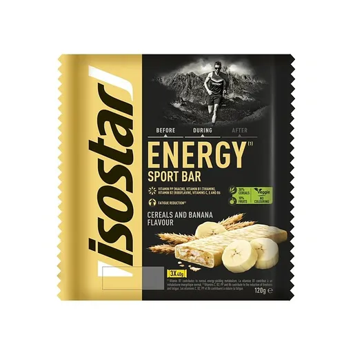 ISOSTAR Energy šport bar tyčinka banán 40 g