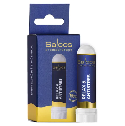 SALOOS Inhalačná tyčinka Relax & Antistres 1 kus