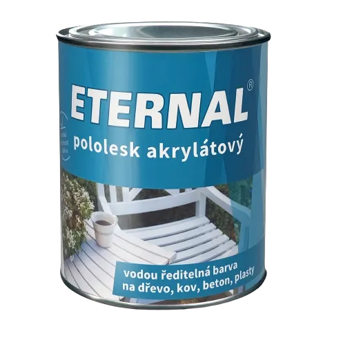 AUSTIS ETERNAL POLOLESK AKRYLÁT - Vrchná farba do interiéru a exteriéru RAL 1015 - slonová kosť svetlá 0,7 kg