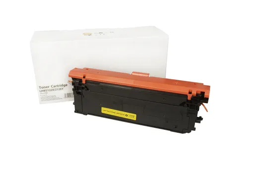 Kompatibilná tonerová náplň W2122X, 212X, 10000 listov pre tlačiarne HP (Orink white box), žltá