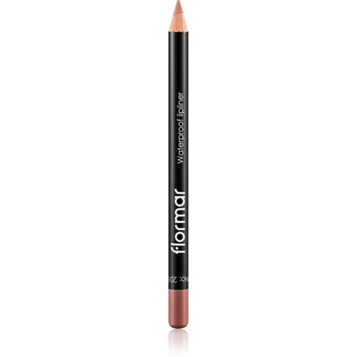 flormar Waterproof Lipliner vodeodolná ceruzka na pery odtieň 201 Naturally Nude 1.14 g