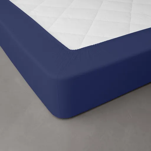 Napínacia jednofarebná plachta s hĺbkou rohov 26 cm