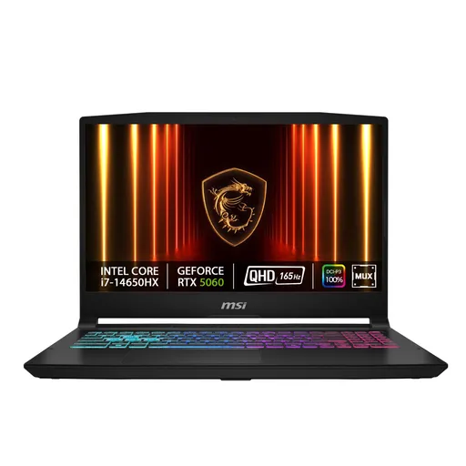 MSI Katana 15 HX B14WEK-250XSK/i7-14650HX/32GB/1TB SSD/RTX 5050, 8GB/15,6