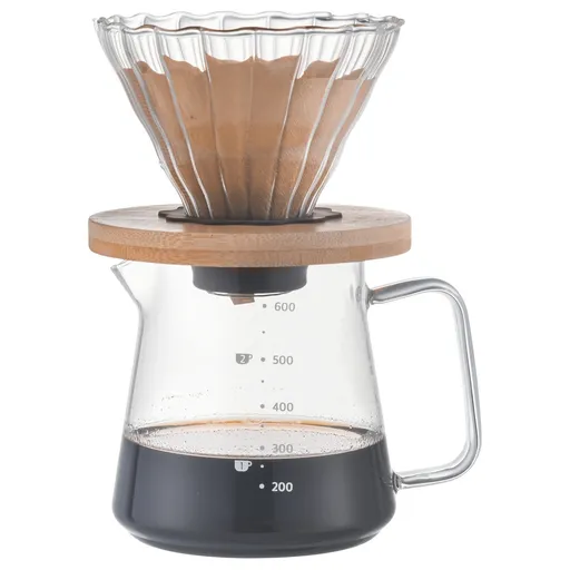 4Home Súprava na prekvapkávanú kávu Dripper, 600 ml