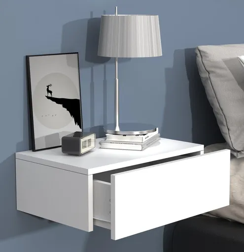 VCM Noční stolek Usal M 45, bílý