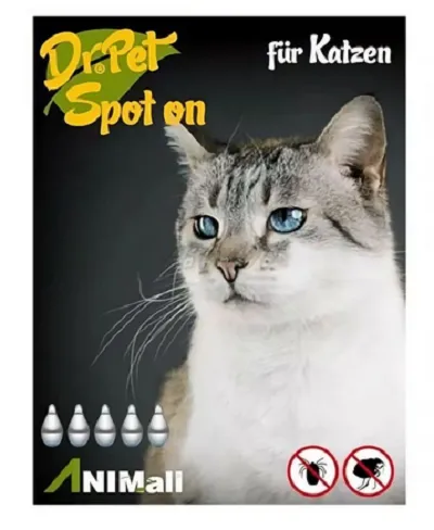 Dr.Pet spot-on pipety pre mačky 5x1ml