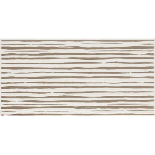 Dekor Fineza Happy Moon tmavo béžová 20x40 cm pololesk DHAPMOON40DBE