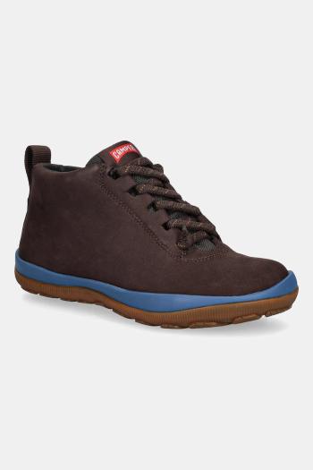Nubukové tenisky Camper Peu Pista GM hnedá farba, K400481-026