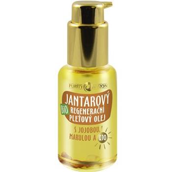 PURITY VISION Bio Jantárový hĺbkovo regeneračný pleťový olej 45 ml (8595572903283)