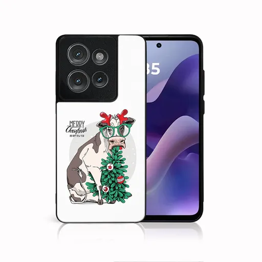 MY ART Kryt s vianočným dizajnom Motorola Moto G56 5G MERRY CHRISTMAS (074)