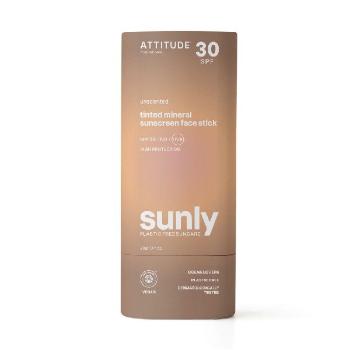 Attitude Tónovaná minerálna ochranná tyčinka na tvár a pery SPF 30 (Tinted Mineral Sunscreen Face Stick) 20 g