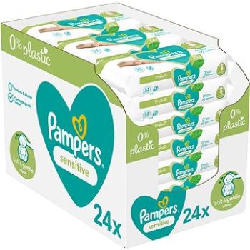 PAMPERS Sensitive Plastic Free 24× 52 ks (8006540523124)