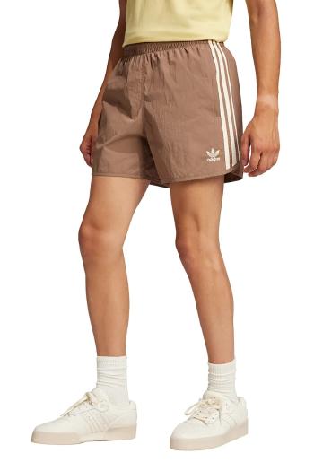 Šortky adidas Originals Sprinter Shorts pánske, hnedá farba, JP1021