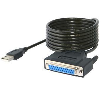 PREMIUMCORD Kábel USB printer kábel, USB na paralelný port