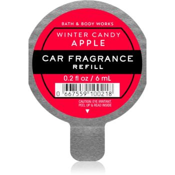 Bath & Body Works Winter Candy Apple vôňa do auta náhradná náplň 6 ml