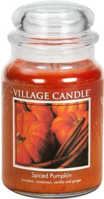 Village Candle Vonná sviečka v skle Spiced Pumpkin 602 g