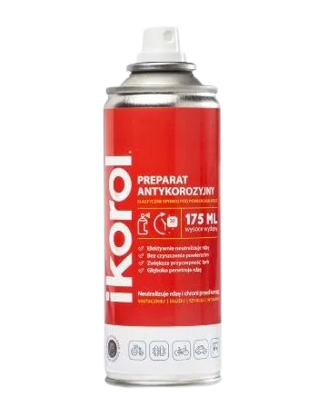 IKOROL - Prípravok na hrdzu v spreji 175 ml hnedá transparentná
